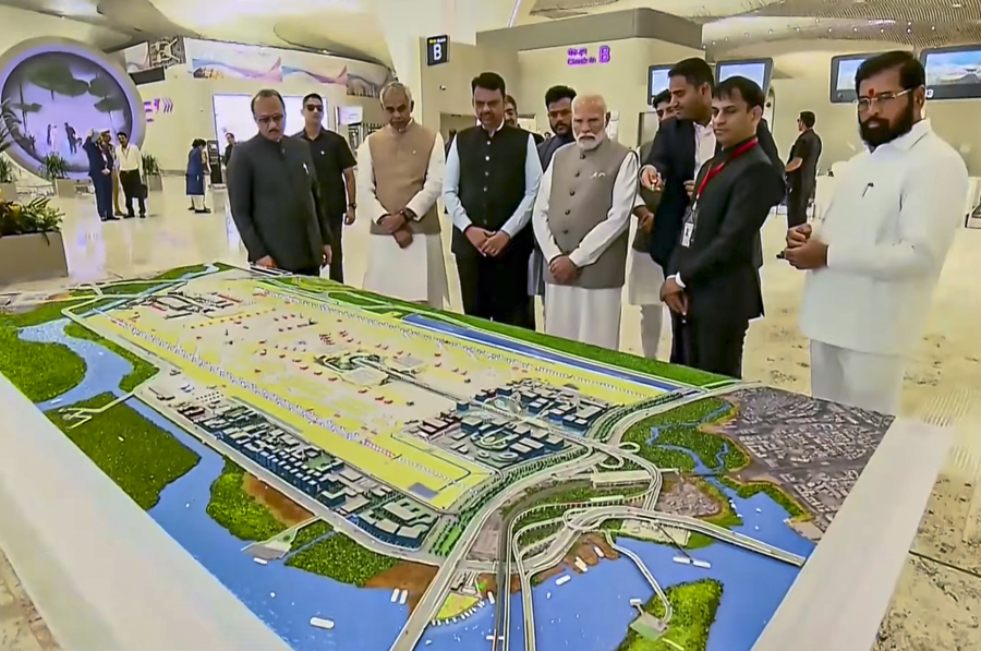 PM Modi Inaugurates Navi Mumbai Airport, Flags Off Metro-3 Final Phase & Launches “Mumbai One”